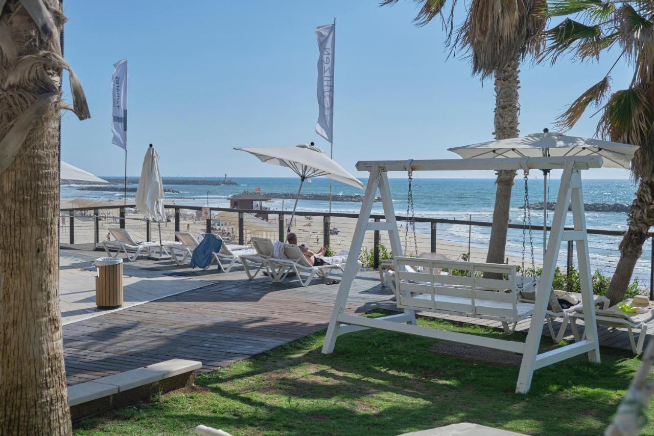 Appartamento Sunny Sea View Studio Herzelia Esterno foto
